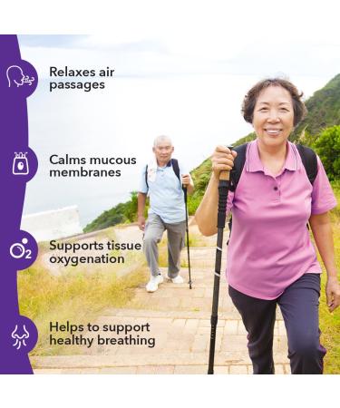 LifeSeasons Breathe-X with Lung Capaci-T - Allergy & Respiratory Support - Fast Acting Sinus Relief - Increases Oxygen Capacity & Reduces Mucus - 180 Capsules - Buy Online on GoSupps.com