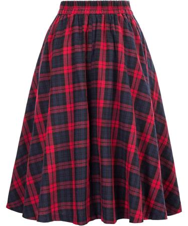 Women s Chiffon Maxi Skirt | Elegant Tulle Swing Skirts | Casual Red Floral Patterns International Shipping Available - Buy Online on GoSupps.com