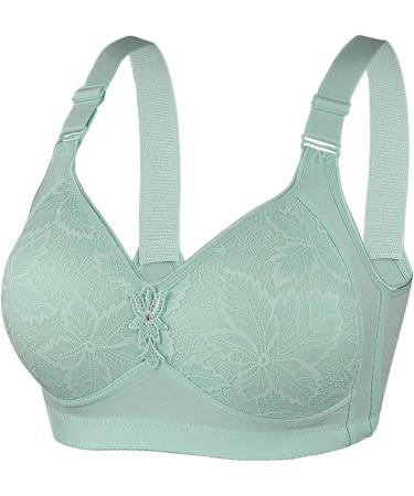 Shop BH Unterhemts Women - Plus Size Adjustable Comfortable Underwear Tank Top with Integrated Bustier in Green 95C - Buy Online on GoSupps.com