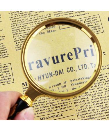 Magnifying Glass High-Definition Old Man Reading Handheld Portable Optical 10X Made in China - Buy Online on GoSupps.com