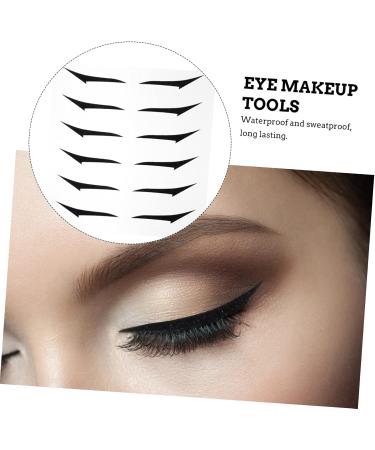 Didiseaon 108 Pairs Glitter Eyeliner Glitter Eyelid Tape Eye Make up Eyeliner Invisible Eye Line Strips Doublesided Tape Korean Eyelid Tape Eyeliner Transfer Eyes Miss Sticker Skin Patch - Buy Online on GoSupps.com