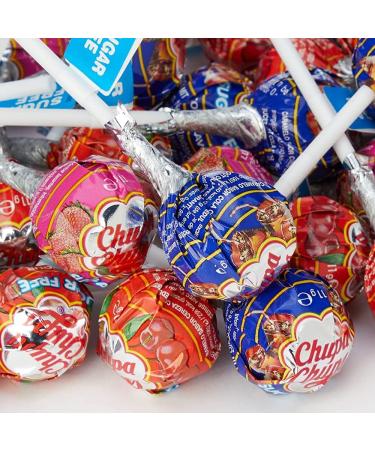 Chupa Chups Sugar Free Assorted Flavour Lollipops 50 11g - Full Box VIMIX Assorted Lime Orange 11000.0 gram - Buy Online on GoSupps.com