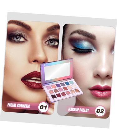 SOESFOUFU 1pc 15 15 Colors Eye Shadow Plate 15 Colors Eyeshadow Powder Waterproof Eye Shadow Makeup Eyeshadow - Buy Online on GoSupps.com