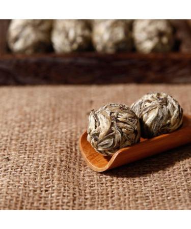 Mini perle de dragon au th Pu-erh cru d'Argent BlancTh Yunnan Alimentation verte (8g) - Buy Online on GoSupps.com