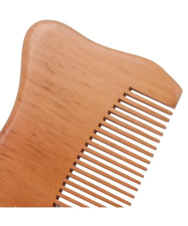 Newborn Baby Natural Wool Comb  Beautiful Appearance Exquisite Workmanship Wooden Baby Hair Brush and Comb Set Close to Skin Massaging Scalp for House - Buy Online on GoSupps.com
