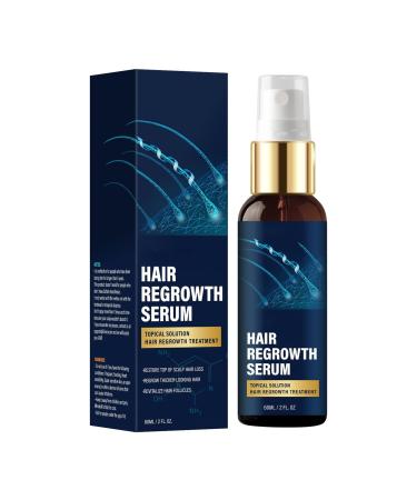 # Anti Fall Dense Hair Essences Thick Hairline Moisturizing Dry Hair Repairs Hair Root Nourishing Hair Dense Hair Essences 60ml (White One Size) One Size White