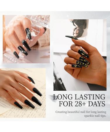 ROSALIND 120g Black Acrylic Powder - Professional Nail Extension & Caving - No Nail Lamp Needed - Buy Online on GoSupps.com