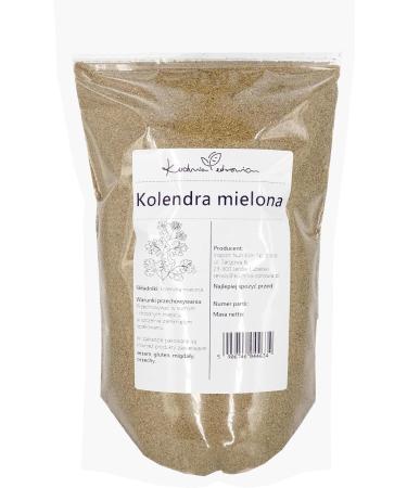  Kuchnia Zdrowia Kuchnia Zdrowia - Ground Coriander - Natural - Aromatic Spice - High Quality - Leak-proof packaging with zipper - Doypack: (200 Grams) - Buy Online on GoSupps.com