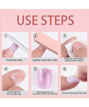 NICENEEDED Medium French Almond Press on Nails Nude White Oval Acrylic Nails 24Pcs Stick on Nails with Nail Glue Stickers for Women Girls Fingernails Extension Almond-Nude - Buy Online on GoSupps.com