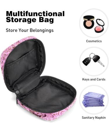 GIAPB Period Bag - Cherry Blossoms Japan Color - Sanitary Napkin Storage & Travel Makeup Pouch - Buy Online on GoSupps.com