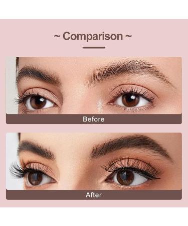 4 Fork Tip Eyebrow Pen Eyebrow Pencil Eye Brow Pencils for Women Long-Lasting Eyebrow Pen Eyebrow Pencil (Black) - Buy Online on GoSupps.com