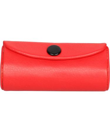 ARTISENIA Maroon Leather Lipstick Case Holder - Mother's Day Gift - Organizer Bag for Purse - Buy Online on GoSupps.com
