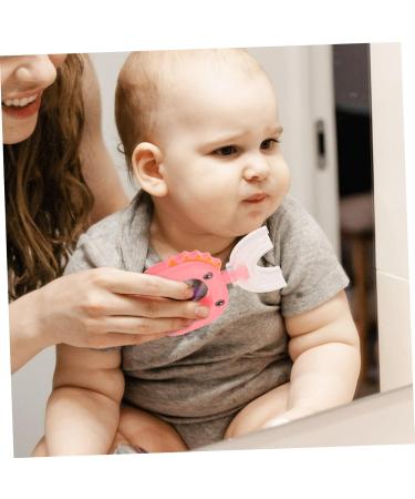 Partykindom U-Shaped Toothbrush for Children - Manual Toddler Oral Care Tool | Safe & Easy to Use Baby Dental Hygiene - Buy Online on GoSupps.com