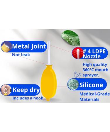 Silicone Douche Bag with Storage - Travel-Friendly 24 Fl Oz Capacity Pocket Size - Yellow - Buy Online on GoSupps.com