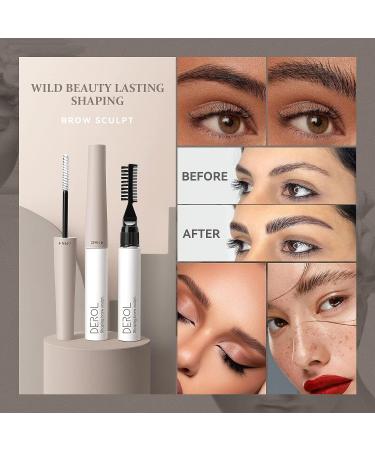 KISSIO Eyebrow Gel - Long Lasting, Waterproof, Cruelty-Free - 0.3 fl.oz - Buy Online on GoSupps.com