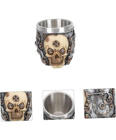 Frcolor Stainless Steel Shaving Cup - Foam Shell Razor Holder for Men | Durable Soap Bowl & Brush Tool - Buy Online on GoSupps.com