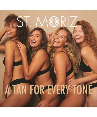 St. Moriz Pout & Glow Gift Set - Professional Medium Tanning Mousse (200ml) Includes Nude Shimmer Lip Gloss, Liquid Highlighter, & Velvet Tanning Mitt - Buy Online on GoSupps.com