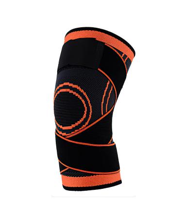 WeJoy Knee Guard Knee Brace Adjustable Compression Knee Support Brace Knee Compression Sleeve for Cycling, Running, Jogging, Hiking, Weightlifting, Mountaineering, etc - Single