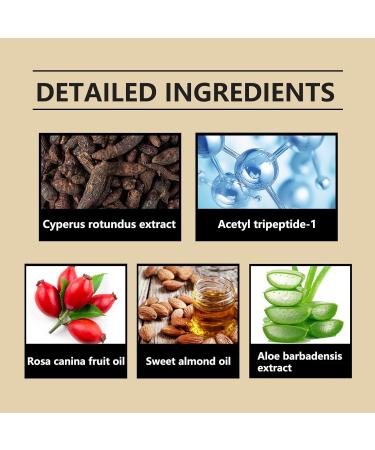  flintronic Flintronic Cyperus Rotundus Oil Natural Organic Moisturizing Nourishing Lightly Scented Hair Growth Inhibitor (2 Pack) (120ml - Buy Online on GoSupps.com