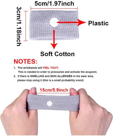 Kids Motion Sickness Bands 2 Pairs - Relief Wristbands for Travel, Sea, Car, and Flying - Anti-Nausea Bracelets for Boys and Girls - Green and Orange - Buy Online on GoSupps.com