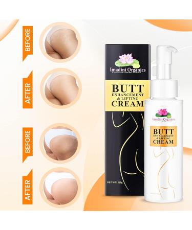 Imadini Natural Booty Cream | Firming & Shaping Buttocks Cream for Fuller Thicker Plump Results - International Shipping Available - Buy Online on GoSupps.com