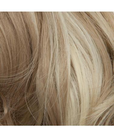 Sego Ponytail Extension - Voluminous Wavy Hair Piece in Sandy Blonde & Blond Bleach (110g 30cm) - Realistic Braid Hair Extensions for Ultimate Style - Buy Online on GoSupps.com