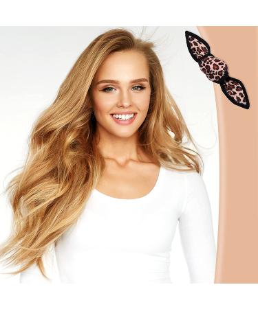 48 Pcs Soft Foam Hair Rollers for Long Hair - Heatless Curlers with Leopard Cloth Cover - Buy Online on GoSupps.com