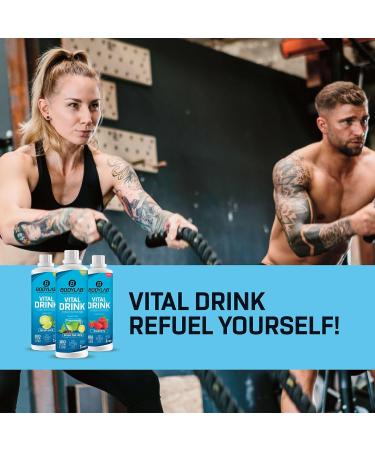 BODYLAB24 Vital Zero Drink - Sugar-Free Apple Cinnamon Concentrate 1000ml | Low-Calorie Sports Beverage with Vitamins & L-Carnitine - Buy Online on GoSupps.com