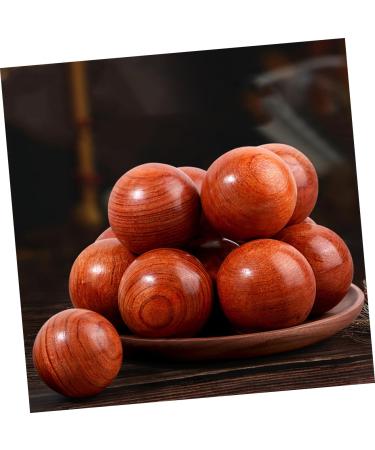 Fomiyes Solid Wood Massage Balls - 6-Pack Baoding Balls for Deep Tissue Foot & Muscle Massage | Ideal for Gymnastics & Fasciitis Relief - Buy Online on GoSupps.com