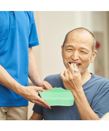 Toothbrush Cup Holder for Patients | Plastic Dental Emesis Tray | Elderly Toothbrush Mug with Handle - Ideal for Teeth Cleaning - Buy Online on GoSupps.com