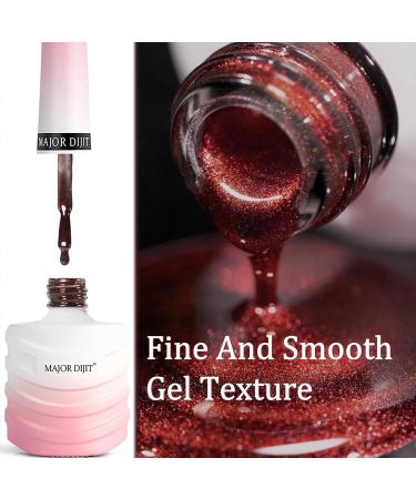 Brown Holographic Gel Nail Polish - Magic Chameleon Laser Effect UV Gel Nail Polish - Glitter Gel Nail Varnish - Chrome Nail Gel Polish for Home Soak-off DIY Manicure Nail Art - Buy Online on GoSupps.com