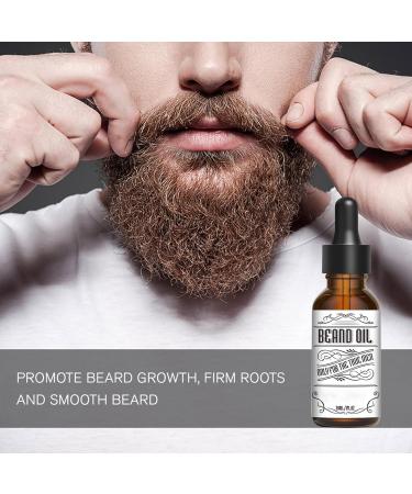 30ML Huile Barbe pour Hommes Huile De Croissance De Barbe pour le Traitement des Poils du Visage Masculin pais Favorise la Croissance Hydrate Nourrissant Forte Croissance Barbe Huile serums - Buy Online on GoSupps.com