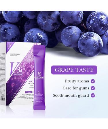 Lila Tooth Whitening Mouthwash - Purple Stain Removal & Whitening (1 PC) | International Shipping - Buy Online on GoSupps.com