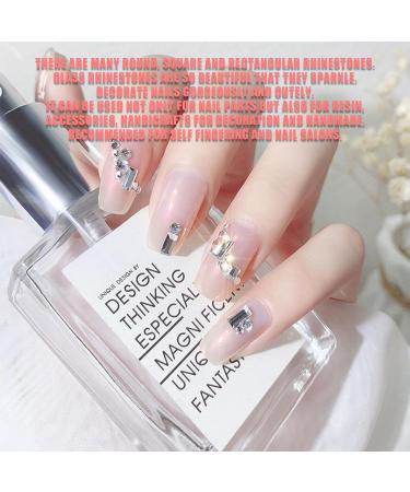 3D Nail Charms 2 Boxes Multi-Shape Aurora Bow Butterfly Nail Art Charms Nail Pearls Rhinestones Nail Gems for Nail Art Decoration DIY Crafts (B) - Buy Online on GoSupps.com