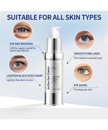 Allony Serum Anti Wrinkle Essence 30ml Anti Wrinkle Essence Active Eye Cream for Dark Circles and Puffy Eyes Reduce Fine Lines Hydrate & Firm - Buy Online on GoSupps.com