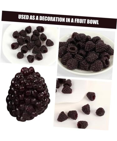 FAVOMOTO 20pcs Simulation Fruit Model Models Raspberries Photo Prop Raspberry Simulation Raspberry Scene Adornment Scene Photography Props Decorative Fruit Photo Props Child Window Pvc Toy 2.30X1.50X1.50CM 1 - Buy Online on GoSupps.com