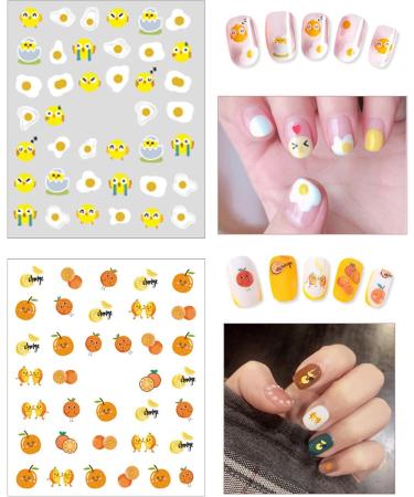 16 Sheets 3D Nail Stickers with Tweezer - Self-Adhesive Floral Nail Decals for Women Kids & Girls | Stylish Manicure Accessories - Buy Online on GoSupps.com