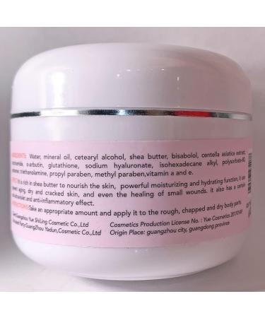 AILKE Organic Unrefined Shea Butter Oil Cream Daily Moisturizer for Face & Body Enriched with Glutathione & Vitamin C Alleviates Dryness 3.5 oz - Buy Online on GoSupps.com