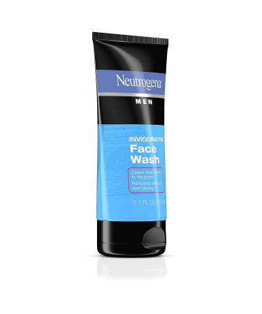 Neutrogena Men's Invigorating Daily Foaming Gel Face Wash - 5.1 fl. oz (Pack of 1) - Buy Online on GoSupps.com