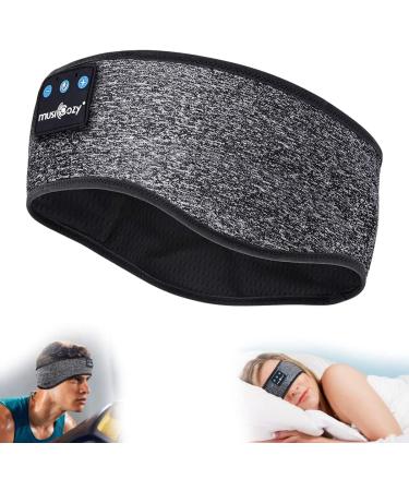 Musicozy Bluetooth Sleep Headband with Wireless Earbuds - Pack of 2 | Ideal for Side Sleepers, Workout, Travel, Yoga | Great for Insomnia and Office Use - Buy Online on GoSupps.com