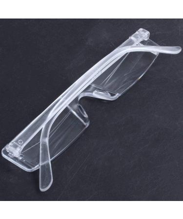 FREDY Rimless Reading Glasses Case Bag - Metal Temple 1.00-4.00 Diopters Clear (300 Degrees) - Shop Internationally! - Buy Online on GoSupps.com