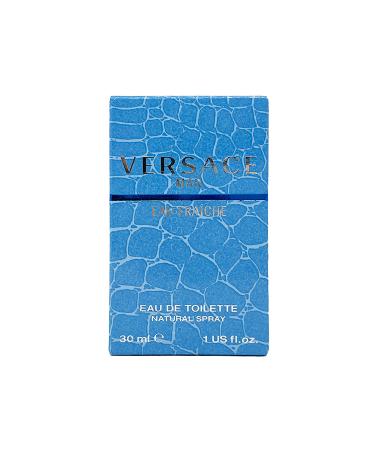 Versace Man by Versace Men's Eau Fraiche Eau De Toilette Spray (Blue) 1 oz - 100% Authentic