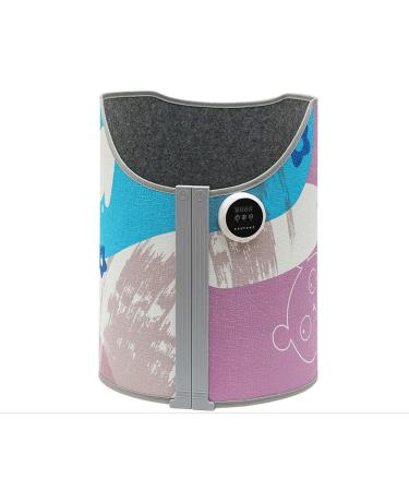 CAULO Foldable Leg Warmer Home Room Space Heater with Thermostat. Quiet Heaters for Elderly with 8 Speed Timer (E)