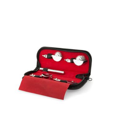 AFH Zackenrad Premium Multi Set in the case |Set with interchangeable spiker wheels with 1 2 3 and 5 rolls |Nerve wheel |Needle wheel |Wartenberg |Sensitivity test |Neurotest |STAINLESS STEEL