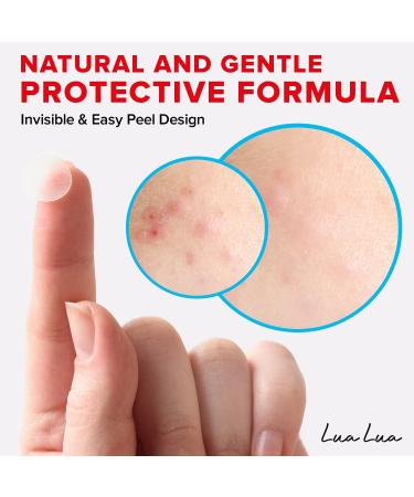 Acne Pimple Patches (120 Pack) - Invisible Hydrocolloid Bandages with Tea Tree Oil for Spot Treatment - Blemish & Zit Stickers - 3 Sizes - 120 Piece Assortment - Buy Online on GoSupps.com