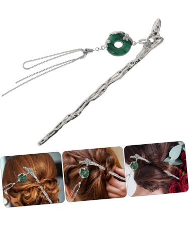 SOLUSTRE Hairpin Hair Barrettes for Women Japanese Hair Bun Sticks Rhinestone Barrettes for Women Handmade Hair Accessories Hair Clip Hair Bun Chopstick Twine Zinc Alloy Rhinestones Miss - Buy Online on GoSupps.com