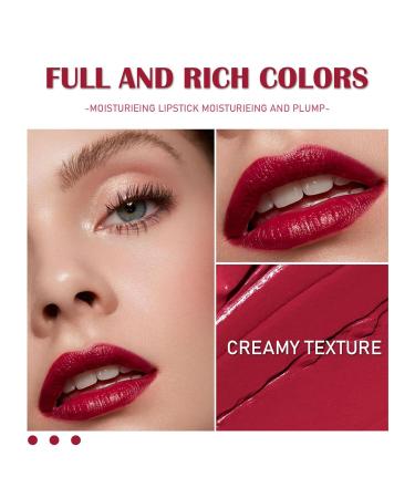 Buy New Matte Lipstick Set - 3 Colors Velvet Crayon Lipstick for Women | Long Lasting 24 Hour Superstay Lip Gloss - Non-Sticky Makeup Set C - Buy Online on GoSupps.com