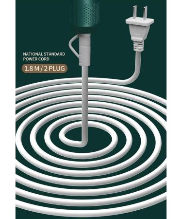 barenx barenx Hammer Hair Dryer Constant Temperature Fast Drying Blow Dryer 3 Gears Hot & Cold Wind for Home Travel US Plug - Green - Buy Online on GoSupps.com