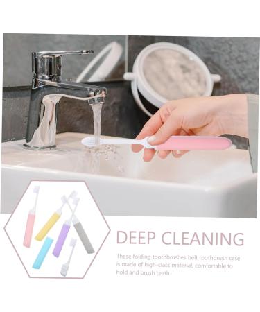 Gatuida Foldable Travel Toothbrush - Large Pack for Camping & Travel | Mini Oral Care Solutions - Buy Online on GoSupps.com