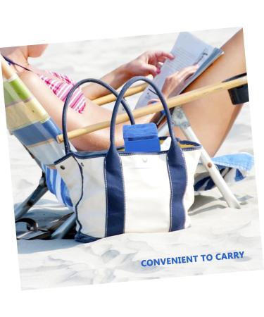 FOMIYES de d capage du sable jouets de sable pochette tanche fourre-tout tanche d'essuyage de sable accessoire de plage pour le sable dessableur de plage velours Blue - Buy Online on GoSupps.com